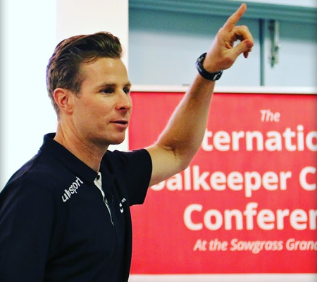 John Cone, PhD soccer goalkeeper coaching conference
